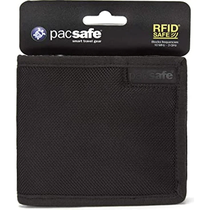Pacsafe 10605100 RFIDsafe Portemonnaie blocks frequncies: 10MHz -3GHz – schwarz – Bild 6