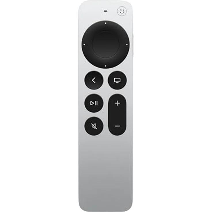 Apple Siri Remote (3. Generation) - Präzise Steuerung für Apple TV 4K with Siri Integration, USB-C Anschluss, Schwarz – Bild 1