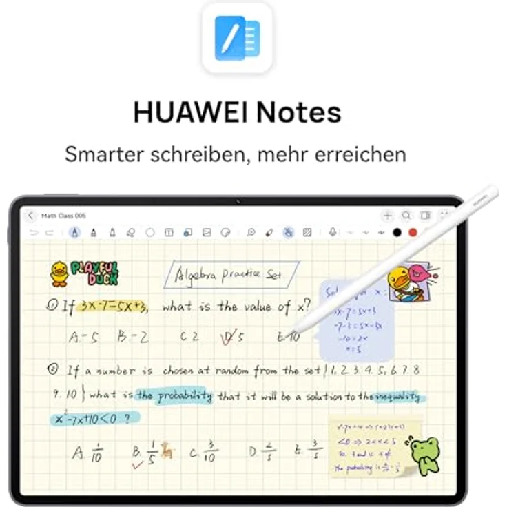HUAWEI MatePad 11.5 S (2026), Tablet mit 2.8K 144Hz PaperMatte Display, 12GB RAM, 256GB Speicher, 8800 mAh Akku, 40W Supercharge, WiFi 6+, Bluetooth 5.2, Gaming und GoPaint App – Bild 3