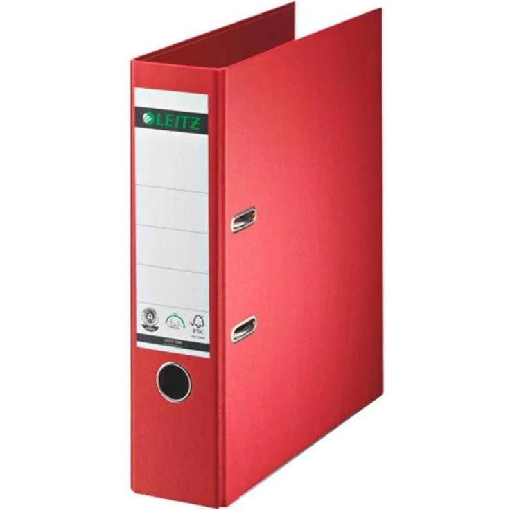 LEITZ Aktenordner Leitz Ordner '180°' Rückenbreite 8 cm, Recycling-Graupappe, farbig - Preisvergleich – Bild 1