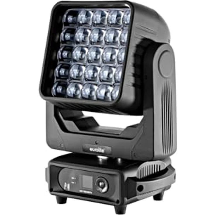 Eurolite LED TMH-W375 Matrix Moving-Head Wash Zoom, 15 W LED Scheinwerfer mit motorisiertem Zoom, DMX-Steuerung, Mehrfarbig – Bild 2