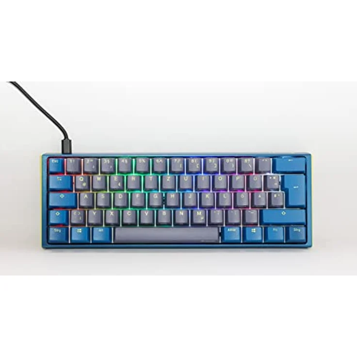 Ducky One 3 Daybreak Mini Gaming-Tastatur, RGB LED - MX-Clear (Deutsch QWERTZ) – Bild 2