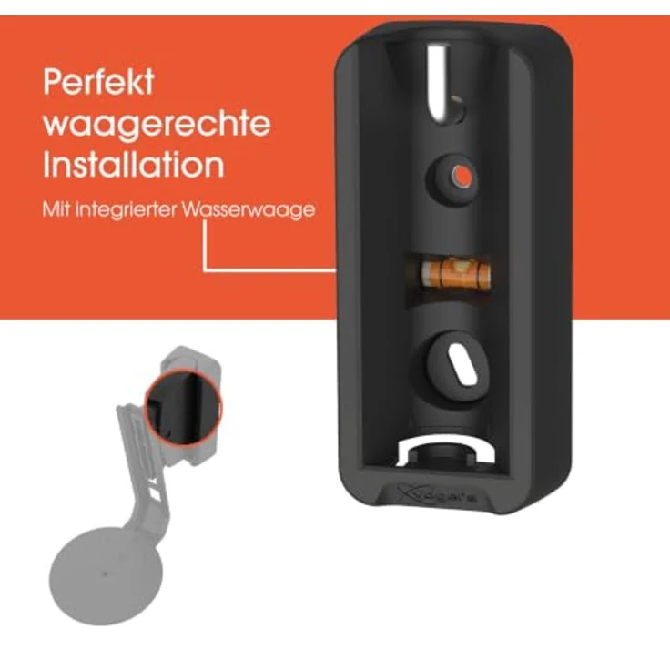Vogel's 8140210 Lautsprecherständer, Schwarz, Premium Halterung für Soundbars mit vollbeweglicher TV-Integration – Bild 5
