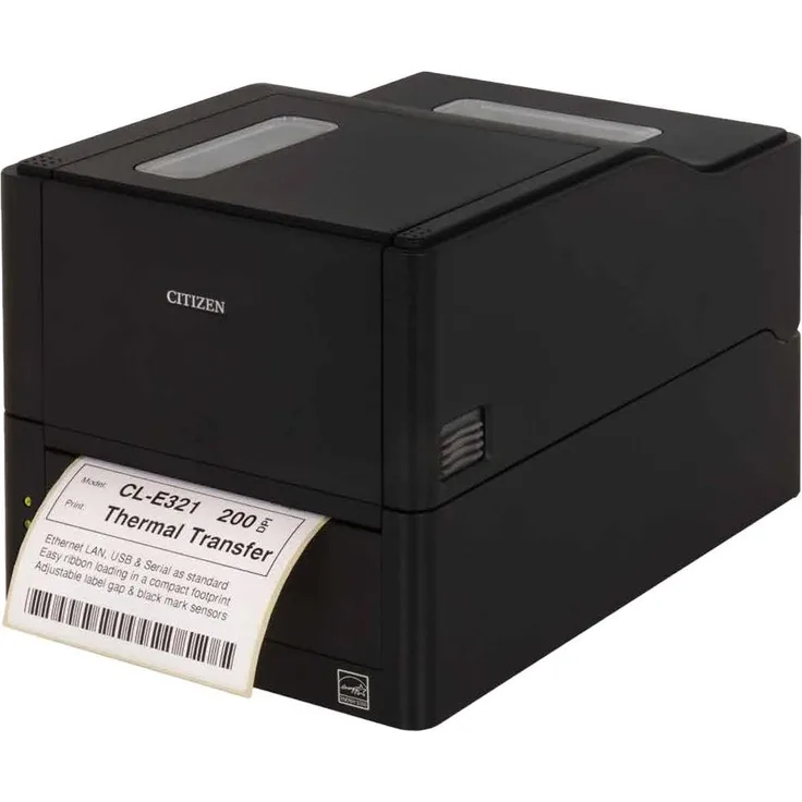 Citizen Cl-E321 Etikettendrucker Black (203 dpi), Etikettendrucker, Schwarz