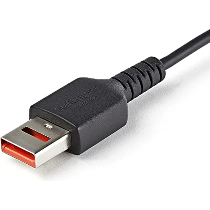 STARTECH.COM 1m USB-Datenblocker Kabel - USB-A auf USB-C Sicheres Ladekabel - keine Datenübertragung/Power-Only-Kabel für Handy/Tablet - Datenblockierung USB Kabel (USBSCHAC1M) – Bild 2
