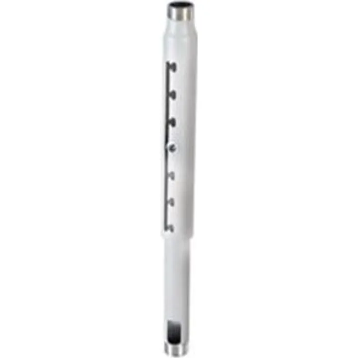 Chief CMS0203W Verl.Rohr, Gewinde, 60-90cm, für Projektoren, Weiß, max. 226,8 kg Tragkraft