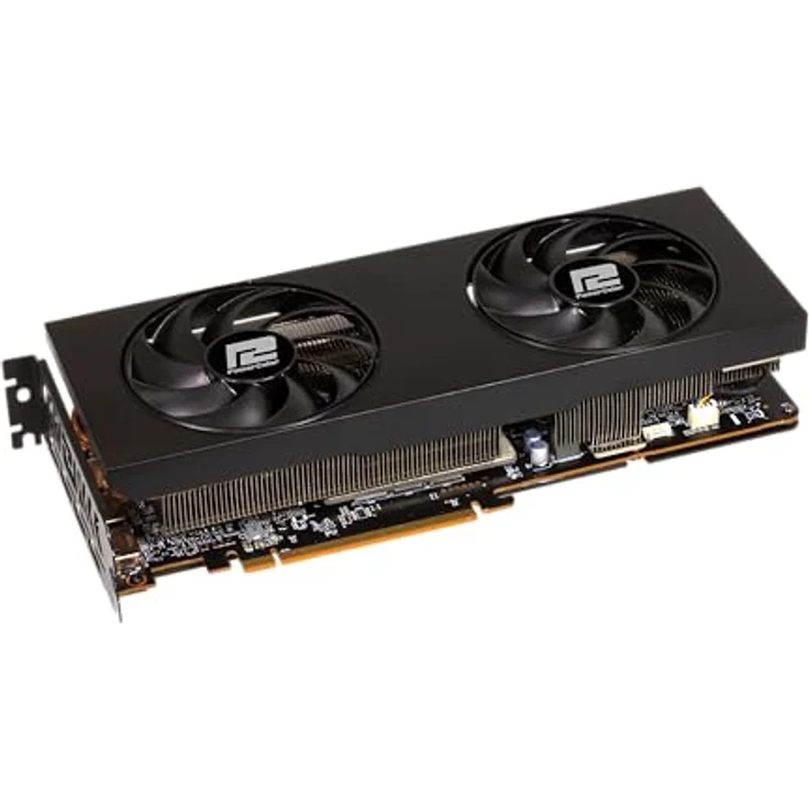 PowerColor RX 7800 XT 16GB GDDR6 (RX7800XT 16G-P), Next-Gen-Grafikkarte mit fortgeschrittenem Kühlsystem und verstärkter Rückwand – Bild 3