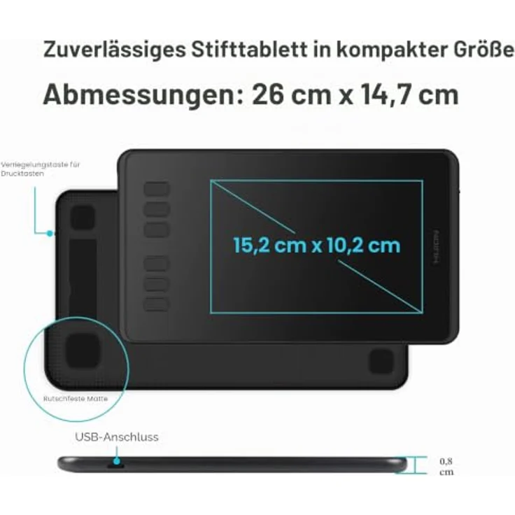 HUION H640P – Bild 2