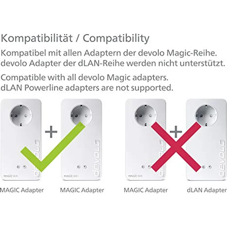 devolo Magic 1 - 1200 Wifi AC Gaming Kit dLAN 2.0: Ideal für Gaming, 3 Powerline-Adapter für zuverlässiges WLAN ac einfach via Stromleitung durch Wände und Decke – Bild 5