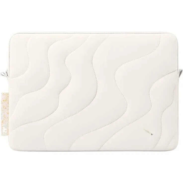Tomtoc Terra-A27 16'' Laptop Case, weiße Hülle mit CornerArmor X4-Technologie und 100% recycelten Materialien