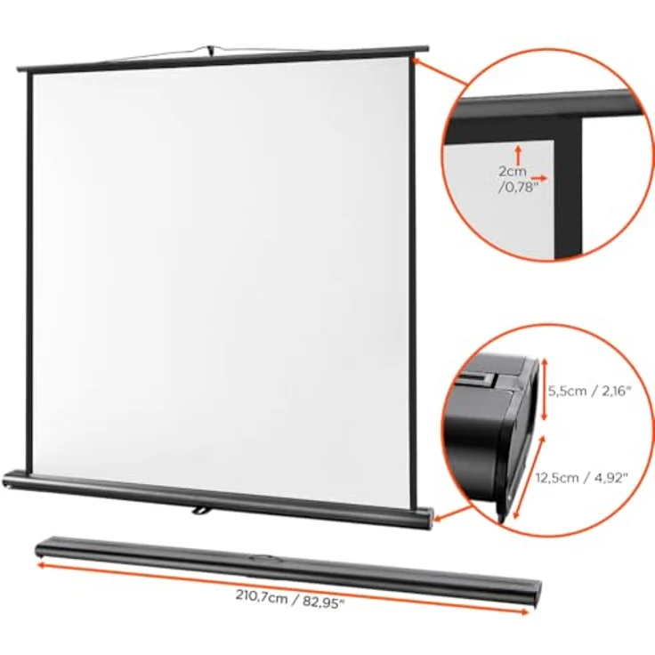 Celexon Leinwand Ultramobil Professional 200 x 200 cm – Bild 4