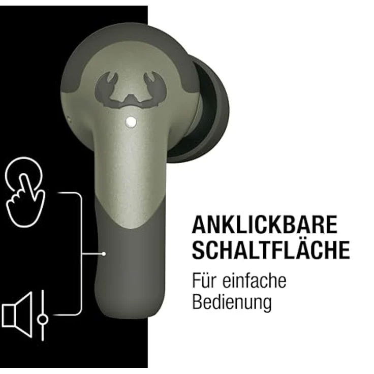Fresh n Rebel Twins Ace In-Ear Bluetooth Kopfhörer TWS mit ANC, 34 Stunden Spielzeit, IPX4, grün, versandkostenfrei – Bild 5