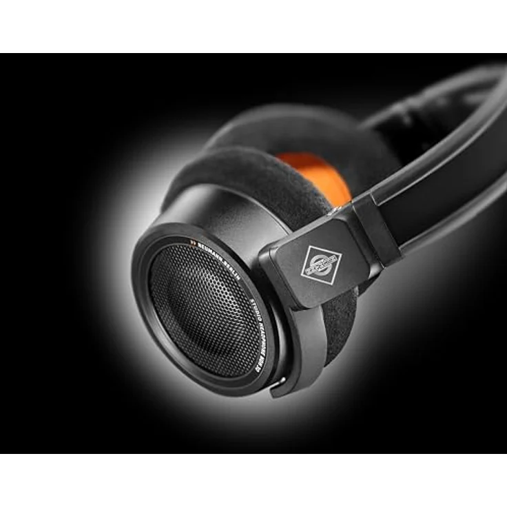 Neumann NDH 30 Black Edition, Kabelgebundene Studio-Kopfhörer mit neutralem Klang und hohem Tragekomfort, Schwarz – Bild 3