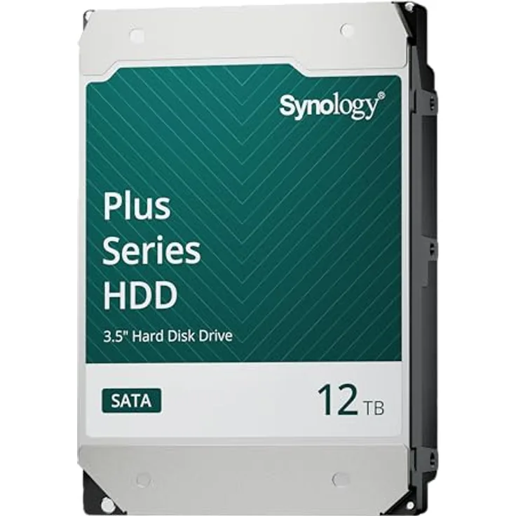 Synology, HAT3310, 12 TB, 3,5 Zoll SATA Home User HDD, MTTF 1 Million Stunden