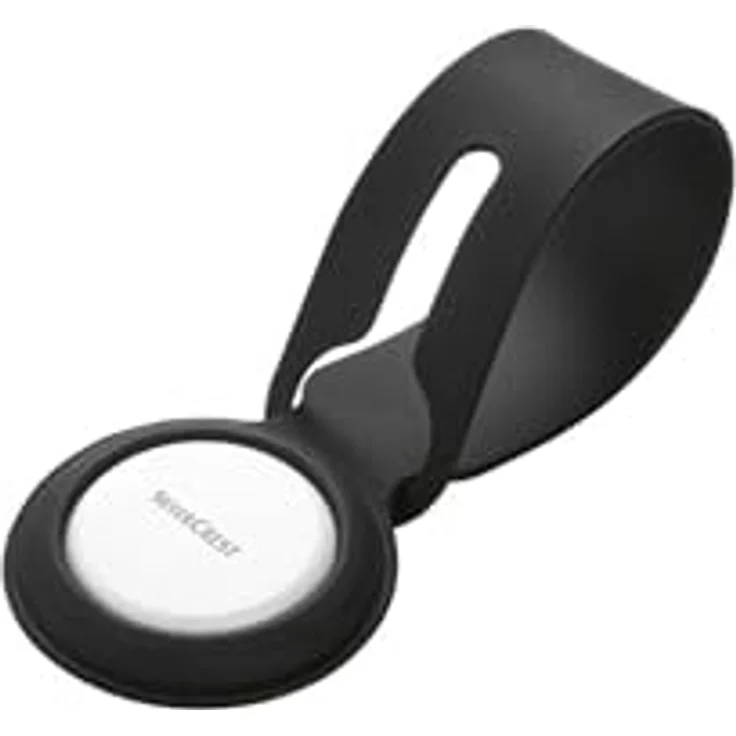 SilverCrest Smart Tag Finder SSTF B1, Bluetooth Schlüsselfinder für Apple Wo ist?, schwarz, leichte Bauweise, bis zu 8 Monate Batterielaufzeit – Bild 1