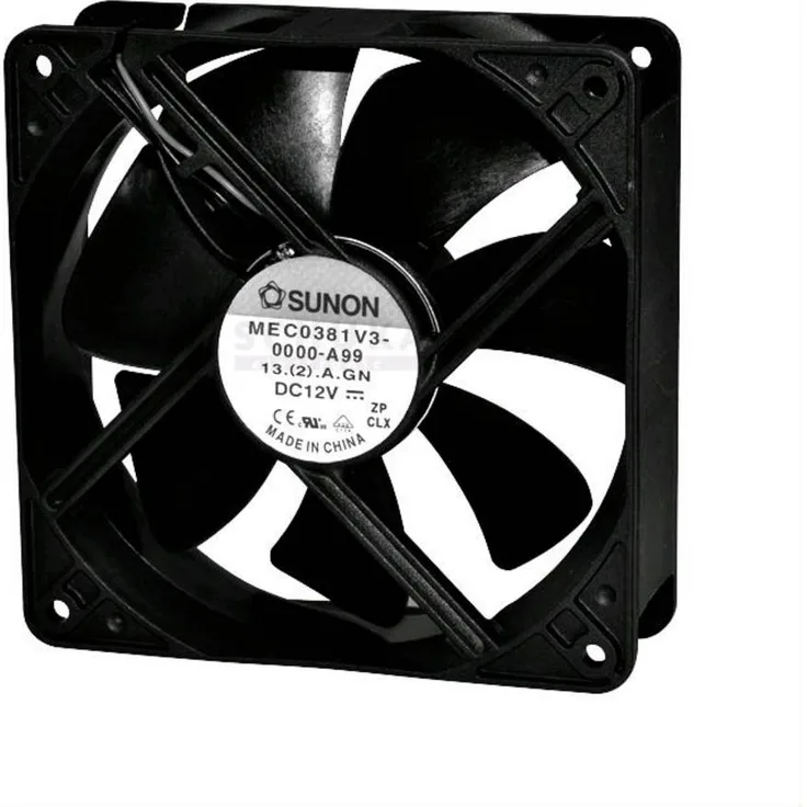 Sunon MEC0382V1-A99 Axiallüfter 24 V/DC, 234.4 m³/h, 120 x 120 x 38 mm, Gehäuselüfter
