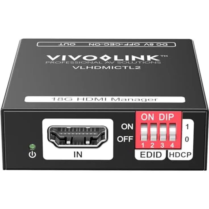 Vivolink 18G HDMI EDID Manager, W127247504, HDMI-Adapter für optimale Signalübertragung