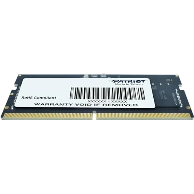Patriot DDR5 32GB 5600MHz SODIMM Signature RAM, Schwarz – Bild 3