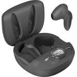 LinQ Bluetooth Kopfhörer mit Freisprecheinrichtung + Touch-Control, Schwarz