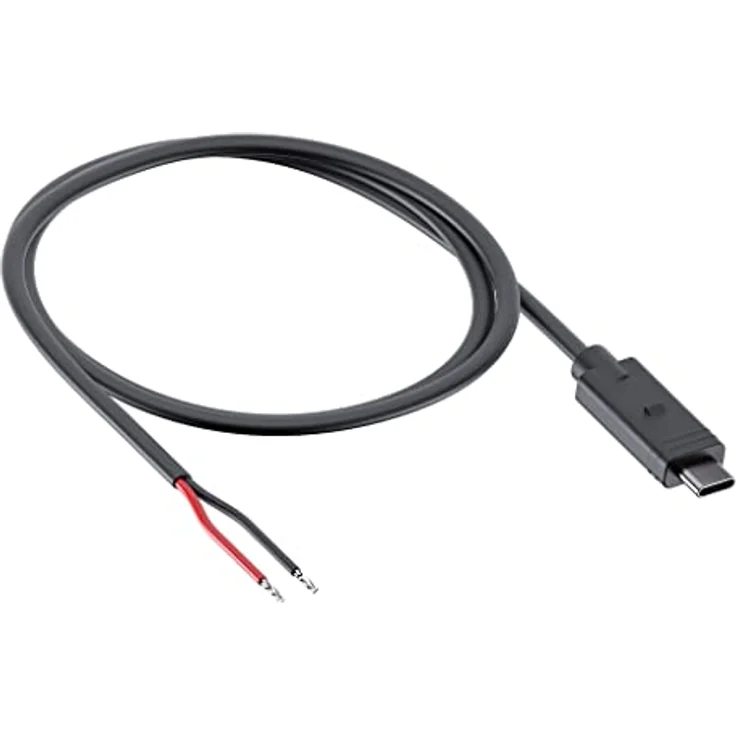 SP Connect SP Cable 6V DC SPC+, wetterfestes USB-C Kabel zur E-Bike-Stromversorgung, 1,2 m, Schwarz – Bild 1
