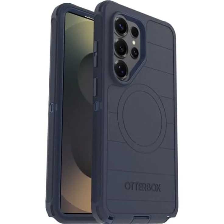 OtterBox Defender Series Pro Hülle für Samsung Galaxy S26 Ultra, stoßfest, 7X militärisch getestet, extrem robust mit Magneten, Blau – Bild 2