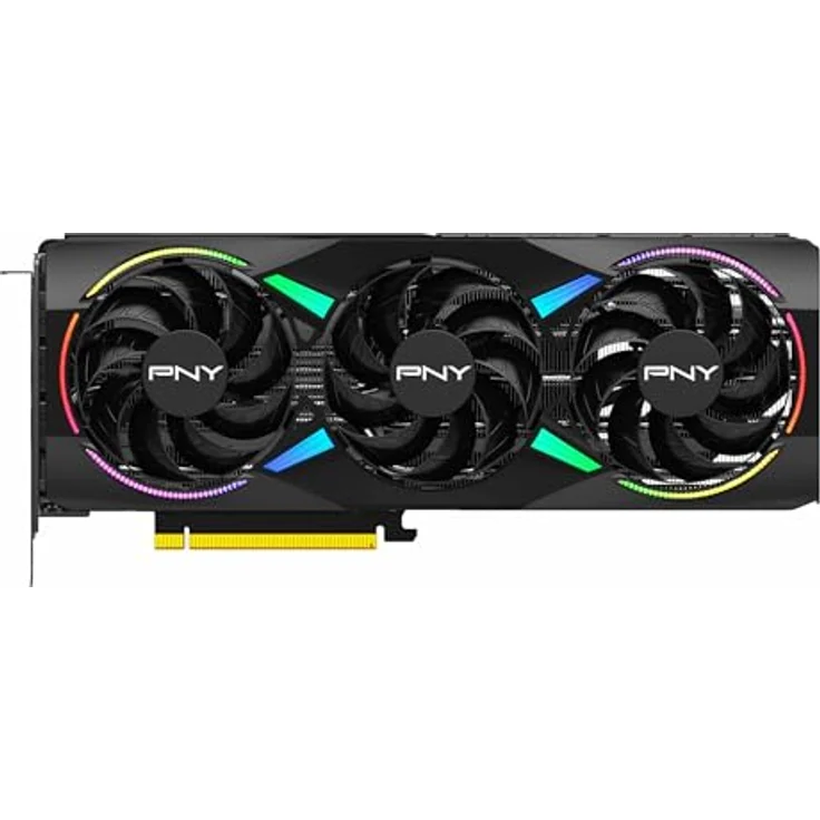 PNY GeForce RTX 5070 ARGB Übertaktet Triple Fan 12GB GDDR7 Reflex 2 RTX AI DLSS4 Next-Gen-Grafikkarte – Bild 3