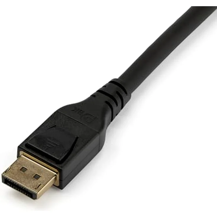StarTech.com 3m 9.8ft DisplayPort 1.4 Cable - VESA Certified - 8K DP Cable - DisplayPort-Kabel - DisplayPort (M) eingerastet bis DisplayPort (M) eingerastet - DisplayPort 1.4 - 3 m - 8K Unterstützung - Schwarz - Preisvergleich – Bild 2