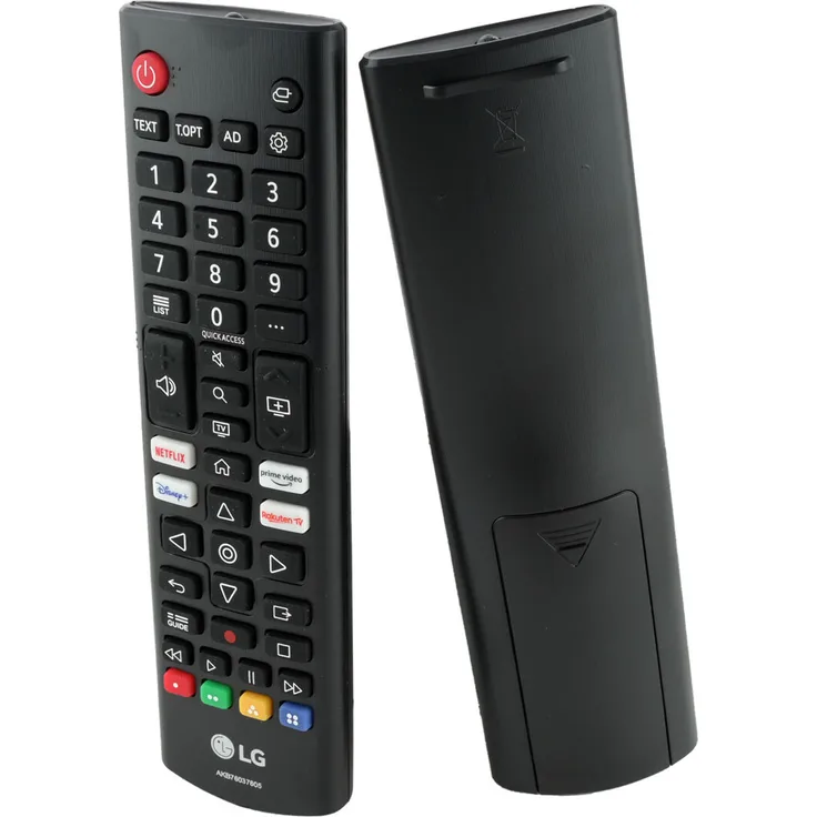 LG AKB76037605 Original Fernbedienung, kompatibel mit 32-75 Zoll LG Fernsehern, funktionale Steuerung für Sendereinstellungen und Menüs