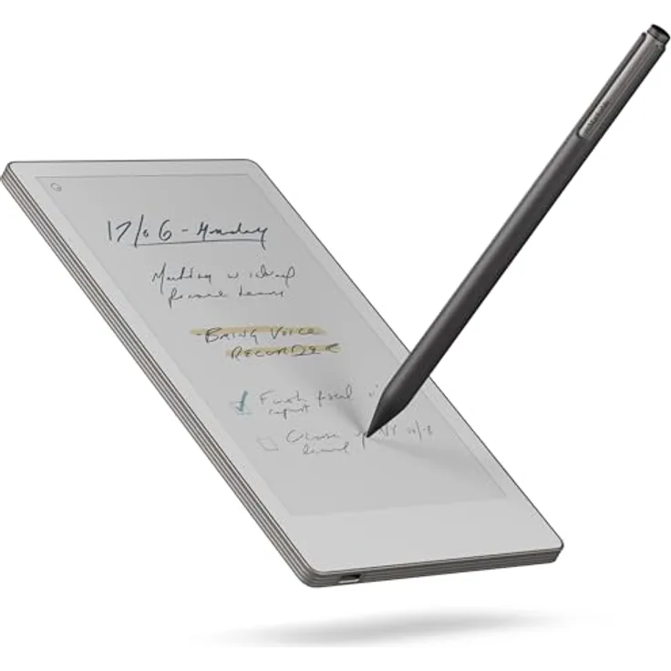 REMARKABLE Paper Pro Move + Marker Plus Digitales Notizbuch, Grau