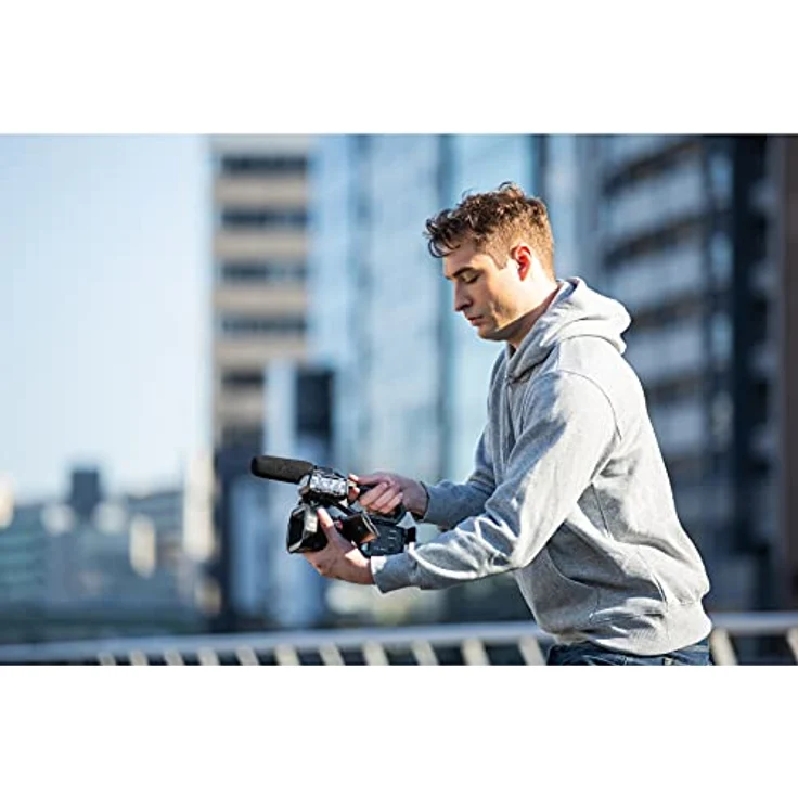 Panasonic HC-X2000E Profi Camcorder (4K Video, Kamera mit LEICA Objektiv, 25mm Weitwinkel, 24x optischer Zoom, Autofokus, professionelle Videokamera) – Bild 6