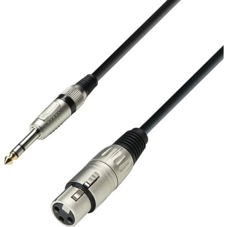 Adam Hall 3 Star Series 6m XLR Female to 6.3mm Jack Stereo Microphone Cable – Bild 2