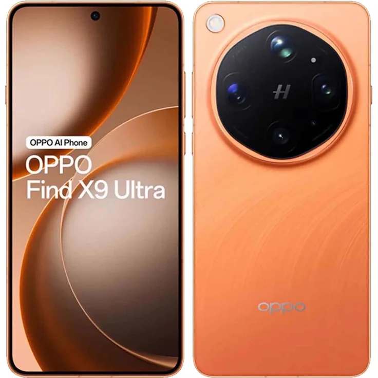 OPPO Find X9 Ultra (512 GB, Canyon orange, 6.82", Dual SIM, 5G), Smartphone, Orange – Bild 1