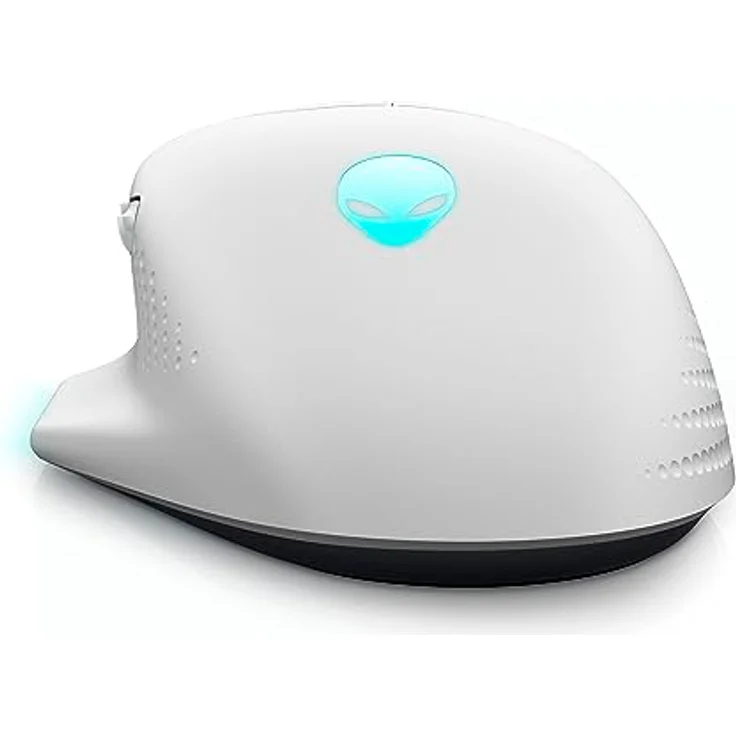 Alienware AW620M Wireless Gamingmaus, 26.000 DPI, 650 IPS, kabelgebundenes Gaming mit 1.000-Hz-Polling, Lunar Light – Bild 4