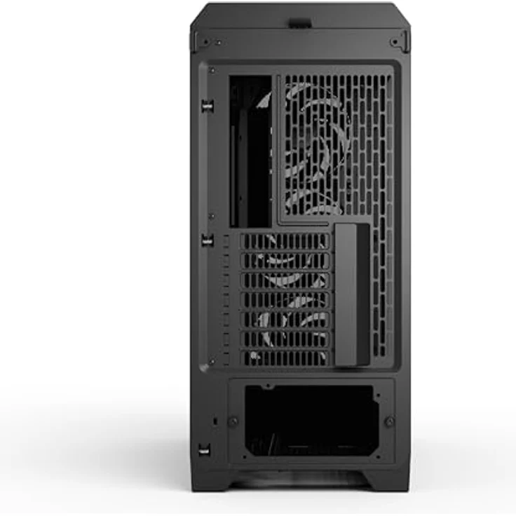 Fractal Design Meshify 3 TG Light Tint, Midi-Tower PC-Gehäuse für E-ATX Mainboards, schwarz, Tempered Glass, 3x 140-mm-Lüfter vorinstalliert – Bild 4