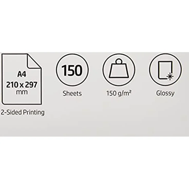 HP Professional Glossy Laser Paper 150 gsm-150 sht/A4/210 x 297 mm – Bild 5