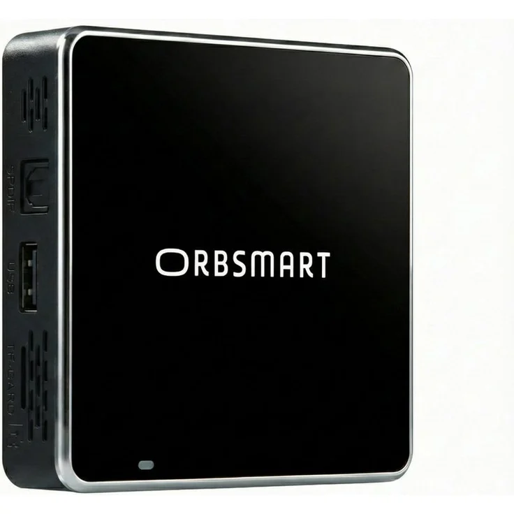 Orbsmart S89L Android 14 TV Box, 4K HDR Mediaplayer Mini-PC mit WiFi 6, Gigabit-LAN und Airmouse