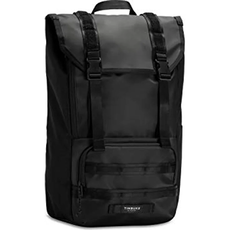Timbuk2 Agent Rogue 2.0 Rucksack mit Laptopfach für 52 cm, schwarz, 100% PVC, kompakte Größe 29 cm x 14 cm – Bild 1