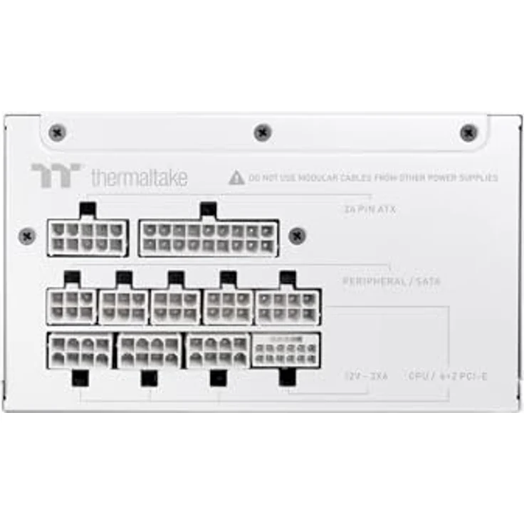Thermaltake Toughpower XT 850W Snow, PC-Netzteil mit 80 PLUS Gold, vollständiger Modularität und nativen 12V-2×6-PCIe-Anschlüssen – Bild 4