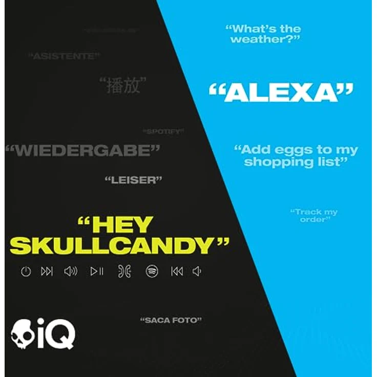 Skullcandy Crusher ANC 2 Noise-Cancelling-Kopfhörer mit Bluetooth / 50 Std. Akku/besonders satte Bässe/für Android und iPhone/mit Mikrofon/kabelloser Noise-Cancelling-Kopfhörer – Schwarz – Bild 4