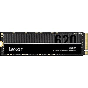 Bild für Lexar NM620 1TB SSD, M.2 2280 PCIe Gen3x4 NVMe 1.4 Interne SSD, Bis zu 3500MB/s Lesen, 3000MB/s Schreiben, 3D NAND Flash Interne Solid-State-Laufwerk für PC-Enthusiasten und Gamer (LNM620X001T-RNNNG)