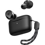 soundcore Kabellose Bluetooth Kopfhörer, by Anker A20i, Bluetooth 5.3, Anpassbarer EQ, 28 Std. Spielzeit, wasserfest, 2 Mikrofone mit KI, Kopfhörer einzeln verwendbar(Schwarz)