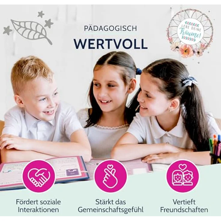 Goldbuch Freundebuch Traumfänger Freundebuch – Bild 6