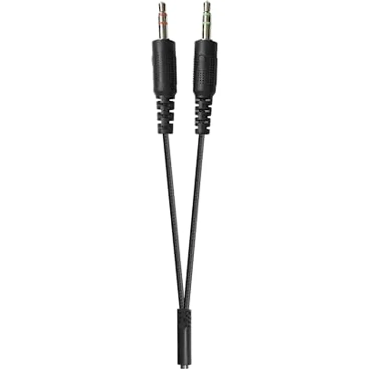 SPEEDLINK METIS Stereo-Headset – leichtes Headset kabelgebunden mit Mikrofon und Kabelfernbedienung, Büro und Home-Office, 3,5 mm-Klinkenanschluss inkl. Y-Adapter, Aufbewahrungstasche, schwarz – Bild 5