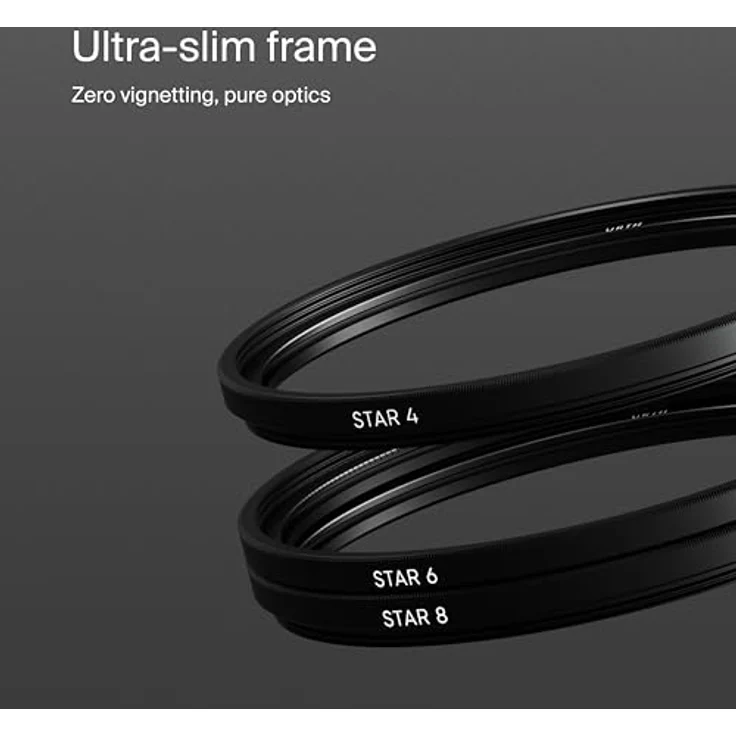 Urth 77mm Star Lens Filter Kit 4 Punkte, 6 Punkte, 8 Punkte – Bild 4