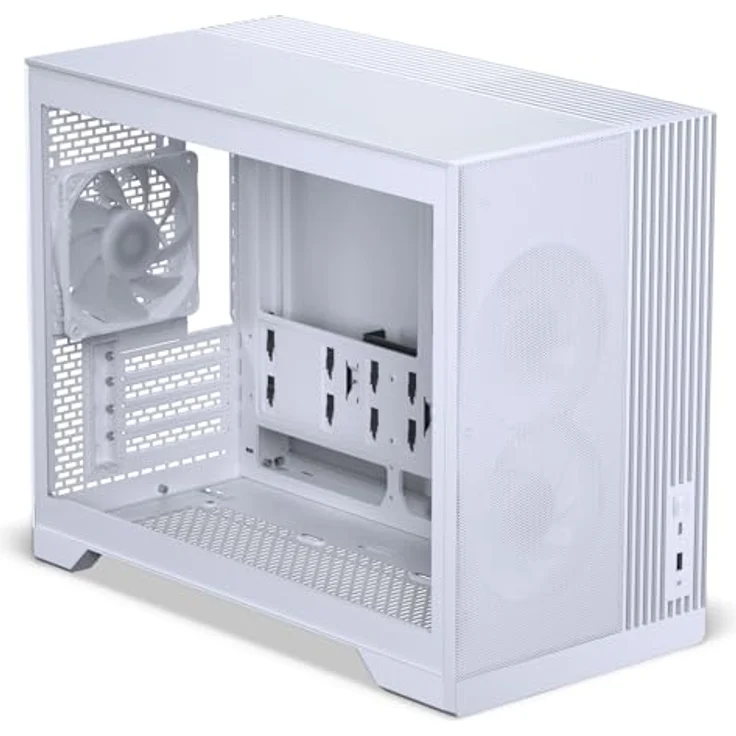 Phanteks XT M3 RGB Mini-Tower PC-Gehäuse Weiss, unterstützt mATX und Mini-ITX Mainboards, bis zu 9 Lüfter, Sichtfenster – Bild 6
