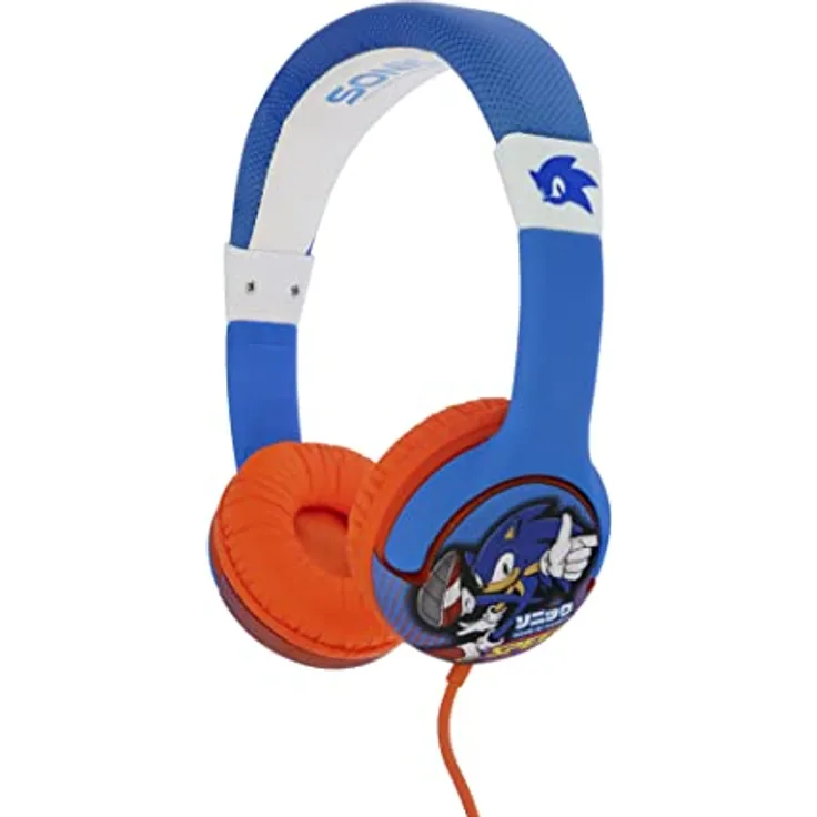OTL Technologies SH0911 Kids Wired Headphones - Sonic The Hedgehog Kids Blue