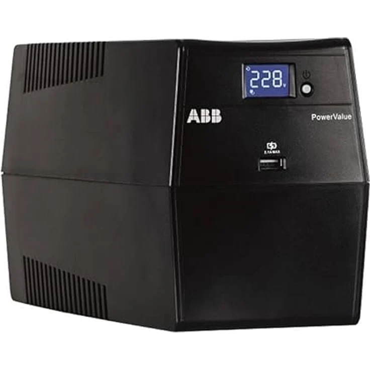 ABB Unterbrechungsfreies Stromversorgungssystem Interaktiv USV 4NWP100170R0001 360 W 600 VA – Bild 2