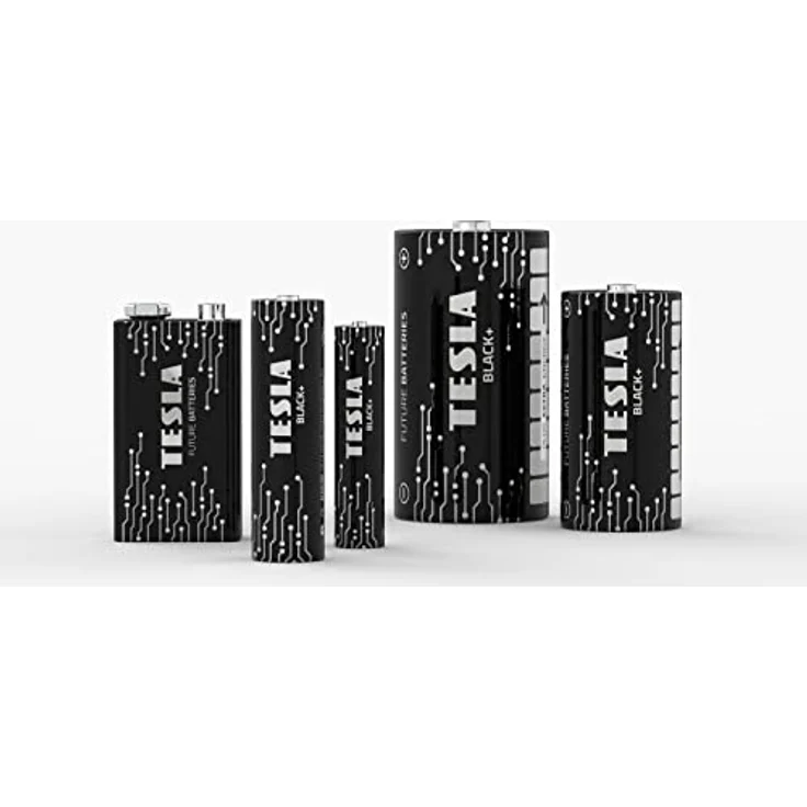 Tesla Black+ Serie AA Alkaline Batterie (Stiftbatterie) Zukunftsbatterien – Bild 2