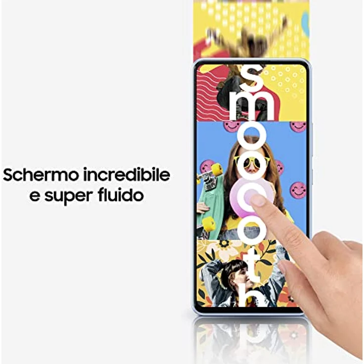 Samsung Galaxy A53 5G Android-Smartphone, Infinity-O FHD+ Display 6,5 Zoll ¹, 6 GB RAM und 128 GB interner Speicher, erweiterbar², Akku 5.000 mAh, Pfirsichorange – Bild 3