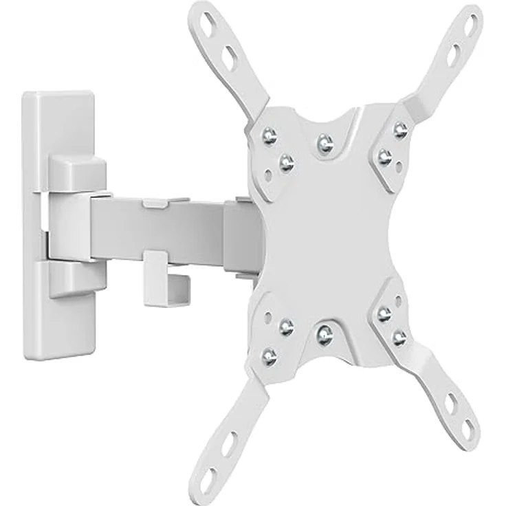 mywall Wandhalter HF11-1WL für Flachbildschirme, VESA 75-200, Größe von 23-42 Zoll, Neigung +5°/-12°, 180° Drehbar, Monitorhalterung, Bildschirmhalterung mit Kabelaufhängung – Bild 1